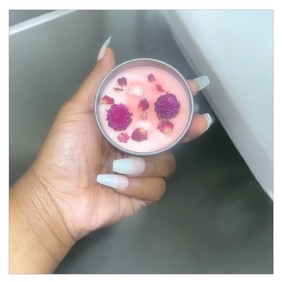 Clear Quartz Candle🤍🕯️ - Picture 4 of 5